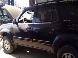 2002 TOYOTA SEQUOIA, BLACK, LIMITED, MODEL, 4.7L, AT, 4WD. Z25176